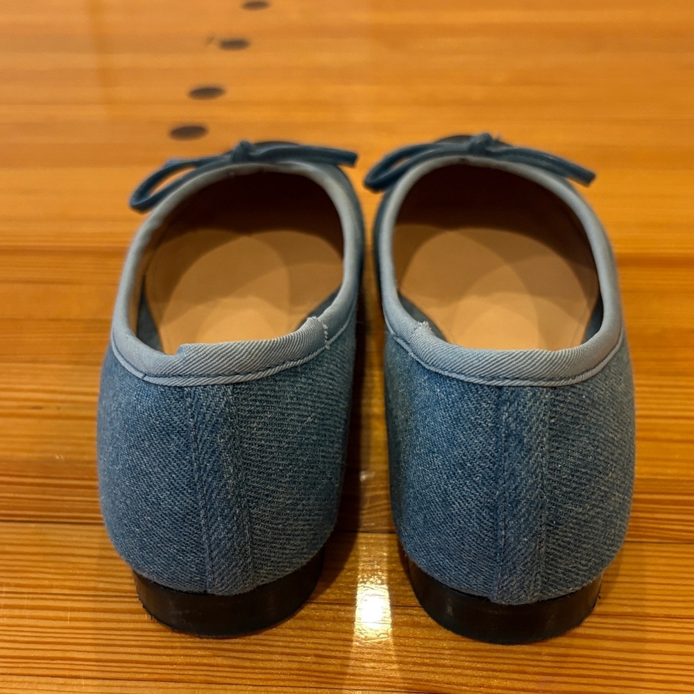 Steve Madden Ellison Denim Ballet Flats - Picture 4 of 6